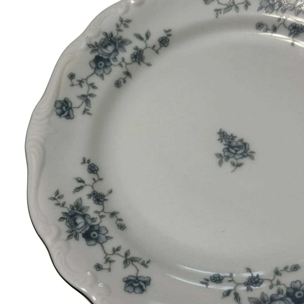 Johann Haviland Traditions Blue Garland Bread Butter Plates Set 5 6